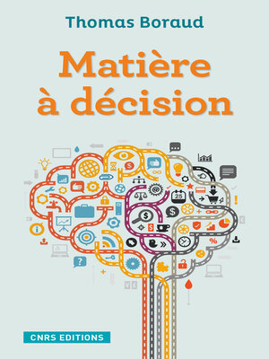 cover image of Matière à décision